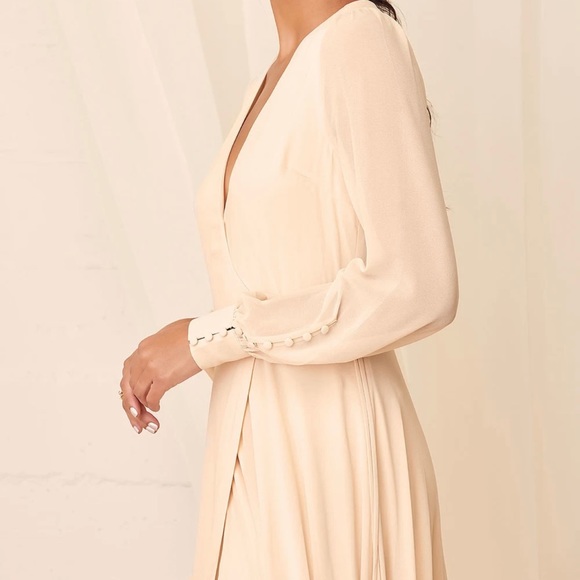 Maxi lulus wrap dress - Picture 4 of 4